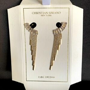 Never worn Christian Siriano earrings.